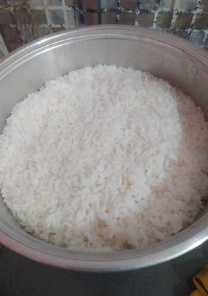 Foto resep Nasi Kukus tanpa Aron