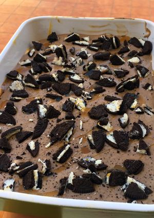 صورة لوصفة حلا طبقات الاوريو 🍪💕