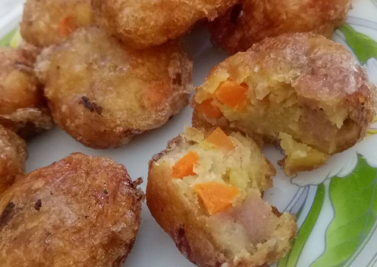 Bagaimana Membuat Perkedel kentang wortel sosis Anti Gagal