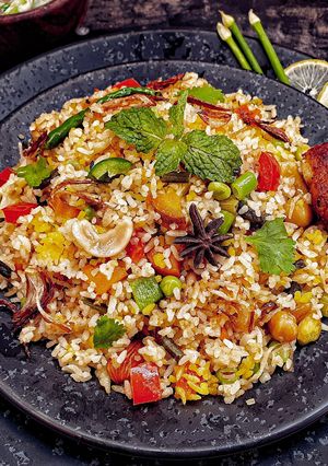 সবজি পোলাও রেসিপির প্রধান ছবি