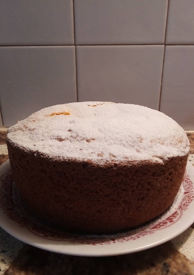 Una foto de Torta de zanahoria y naranja