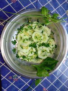 Una foto de Ensalada "Te amo mucho"