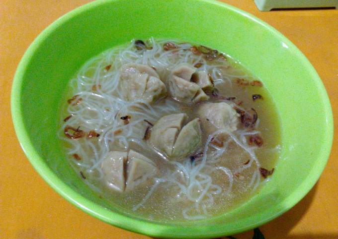 Resep Bakso Kuah Model Oleh Dyan Septa Cookpad