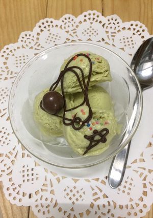 Hình của món Kem Trái Bơ.