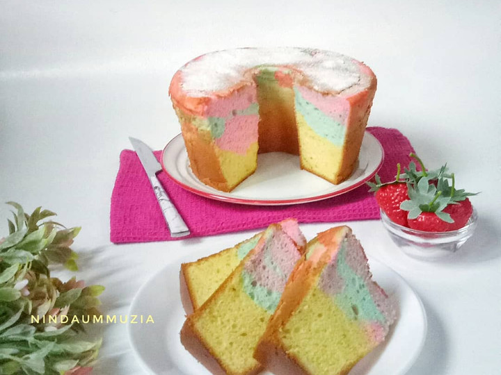 Cara Gampang Menyiapkan Chiffon Cake Putih Telur Anti Gagal