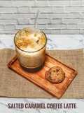 Salted Caramel Coffee Latte