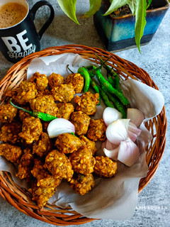 A picture of Moong Dal Vada.