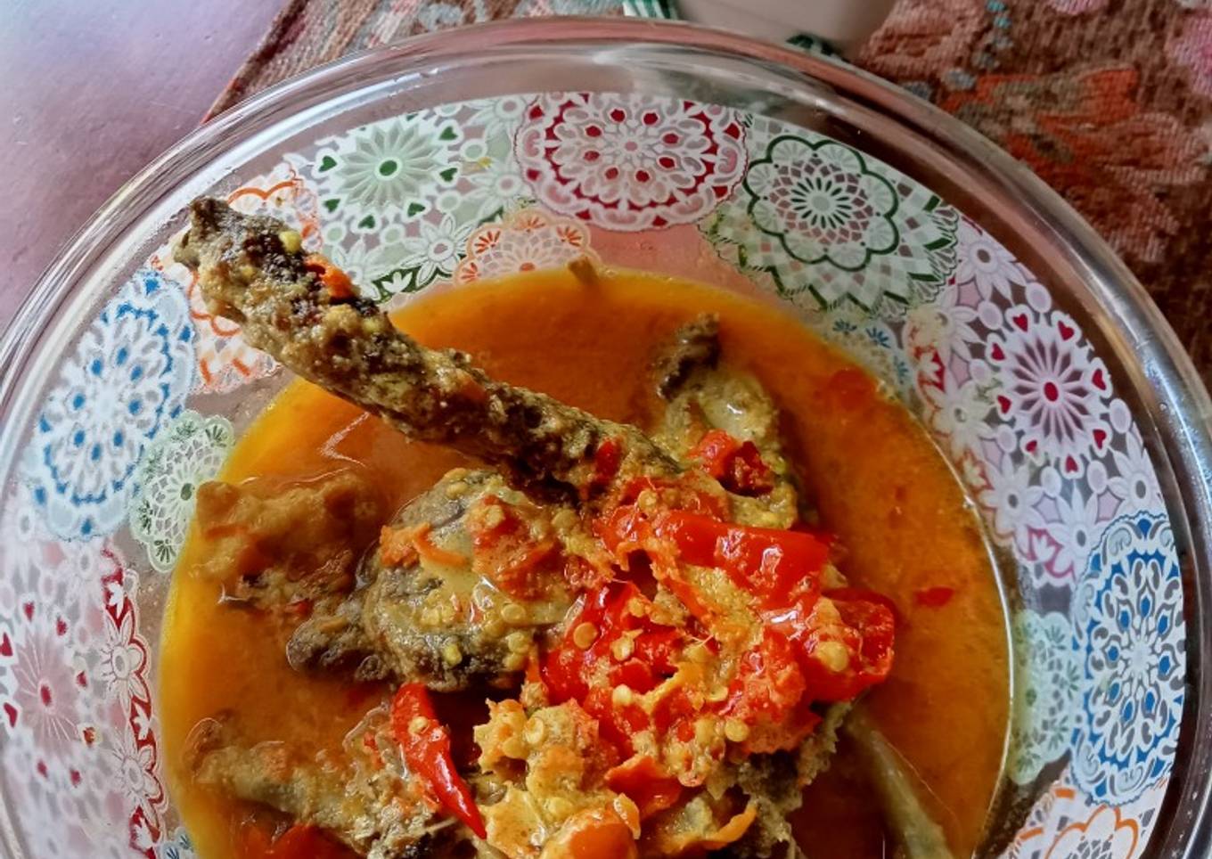 Bebek Kuah Santan Pedas