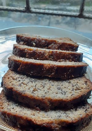 A picture of Banana Bread with Mayonnaise 🍌 🍞.
