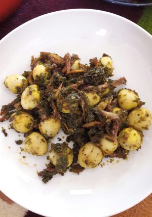 Foto resep Telur Puyuh Teri Cabe Hijau