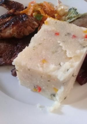 A picture of Pap with colour.