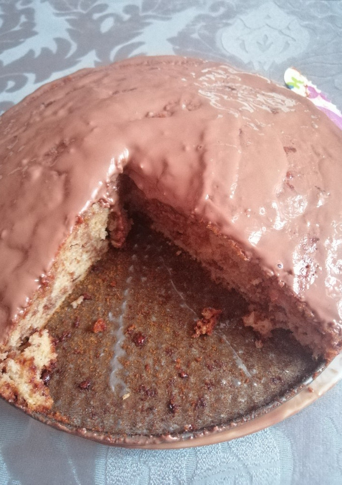 Una foto de Bizcocho de natillas y chocolate!!!!