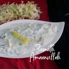 Lettuce Onion Raita A picture of Lettuce Onion Raita.