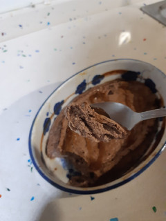 Una foto de Mousse proteica keto