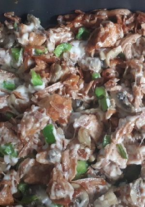 عکسی از دستور ساندویچ پیتزا😋