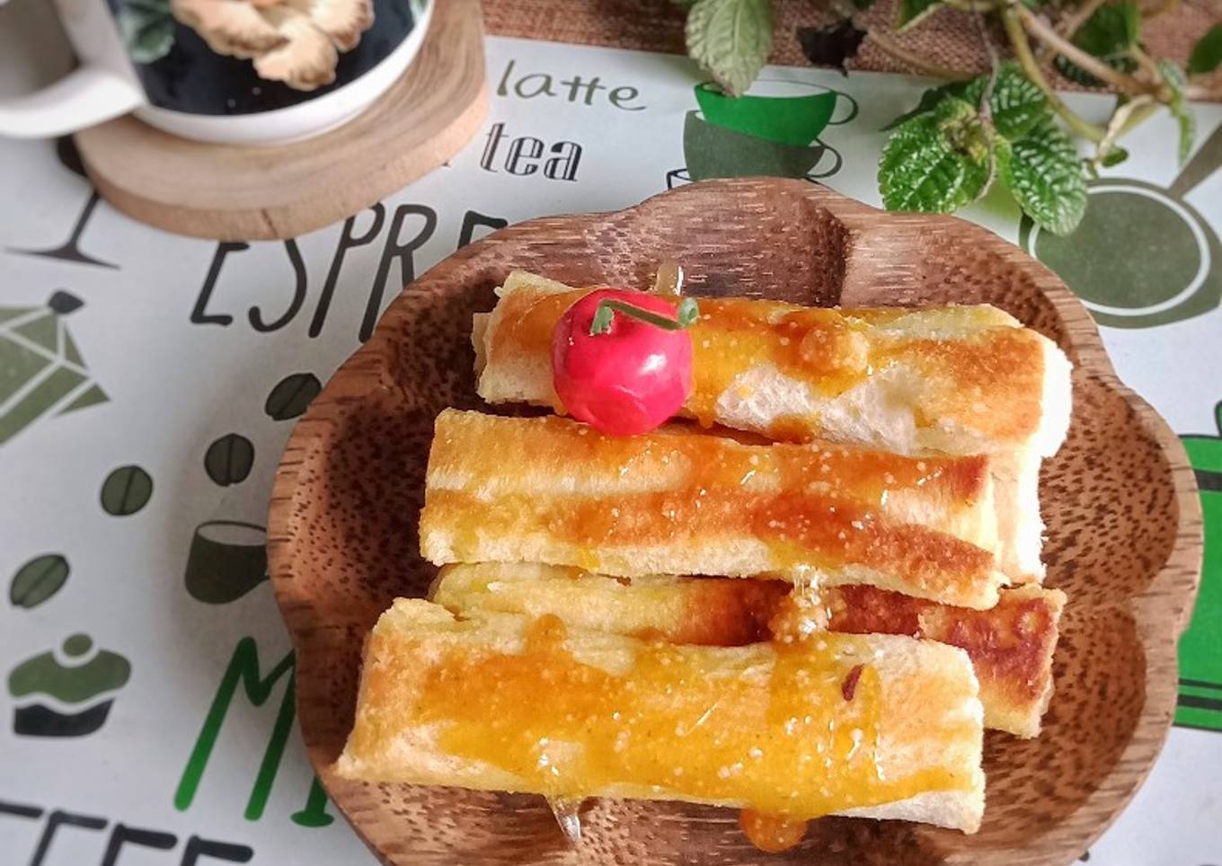 Roti Gulung Keju