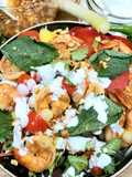 🥗Salade thaï aux crevettes/ananas