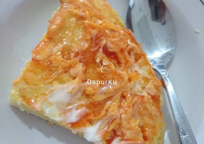 Resep Pizza nasi 🍕 Anti Gagal