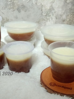 Foto resep Puding Kurma fla Vanilla