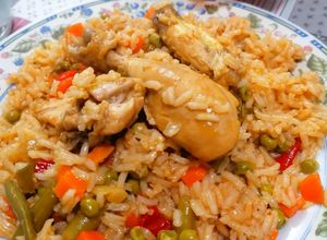 Foto principal de 99. Arroz largo con pollo al toque de achiote