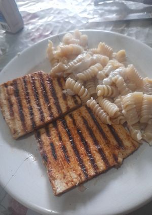 Una foto de Tofu a la plancha