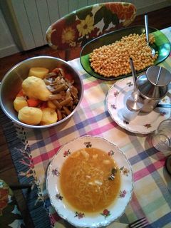Una foto de Cocido vegetariano