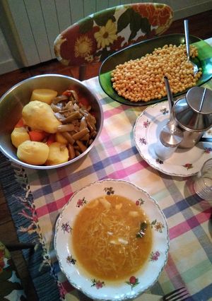 Una foto de Cocido vegetariano