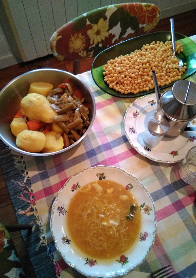 Una foto de Cocido vegetariano