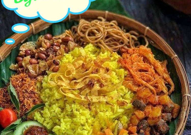 Cara Membuat Nasi kuning ricecookers, Menggugah Selera