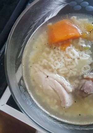 A picture of Simple Chicken Soup.