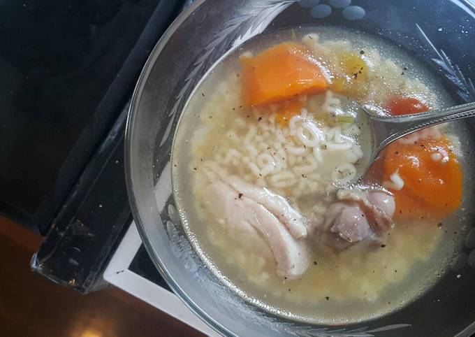 Recipe of Award-winning Simple Chicken Soup