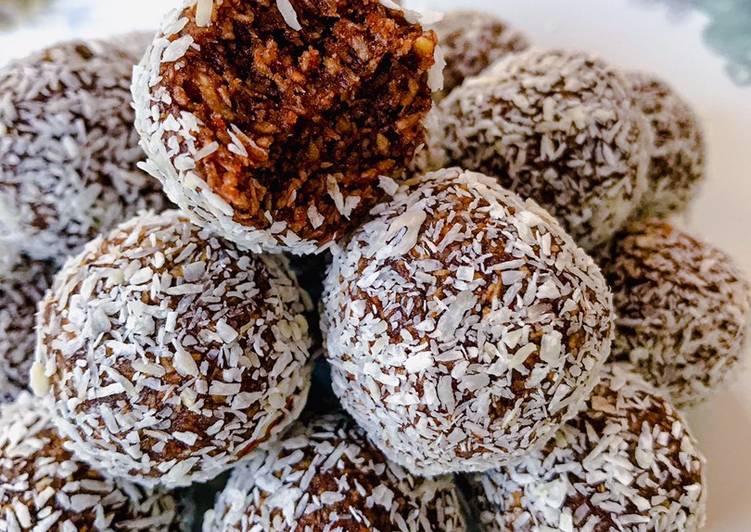Choco Almond Energy Ball 🌱