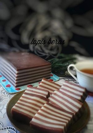 Foto resep Lapis beras coklat