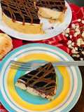 Caramel Blueberry Cheesecake