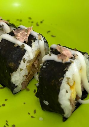 Foto resep Homemade Tuna Sushi With Egg