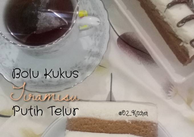 Resep 460 Bolu Kukus Tiramisu Putih Telur Ala Chalistaa Kitchen Oleh