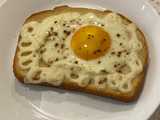 egg mayo toast