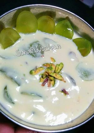 A picture of Angoori Rabri.