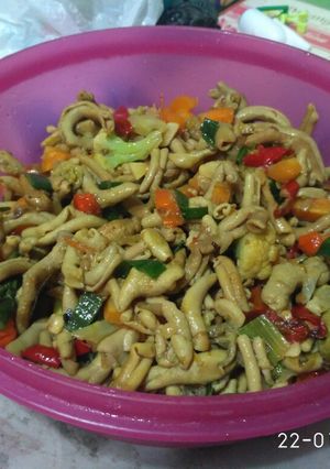 Foto resep Oseng usus ayam pedes Mama Edsel