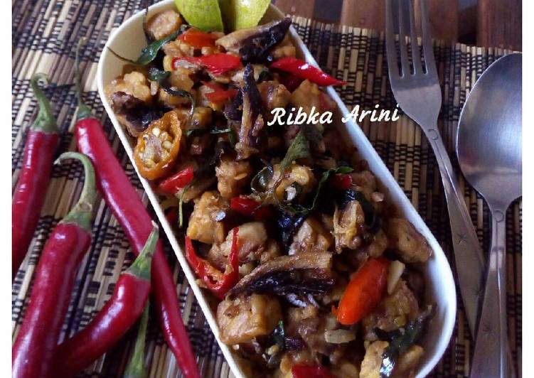 Oseng Pindang Tempe Kemangi Jeruk Nipis syedapppp No MSG