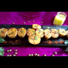 A picture of Baked Garlic Potatoes.