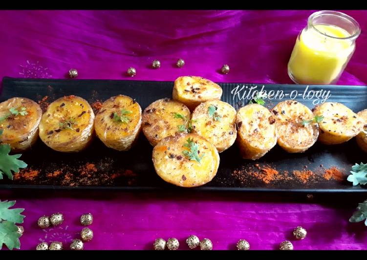 Recipe of Quick Baked Garlic Potatoes