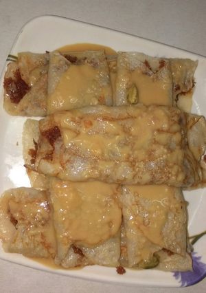 A picture of Kheer patisapta.