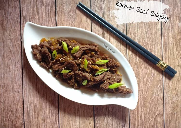 Resep (39.2) Korean Beef Bulgogi, Enak