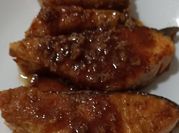 Gambar ikan salmon teriyaki