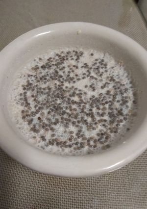 Una foto de Postre de polvo de plátano y avena (vegano y sin azúcar)