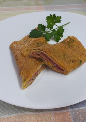 Una foto de Omelette con fiambres