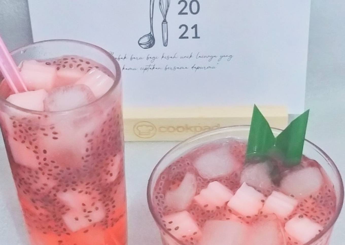 Es Coco Pandan Selasih