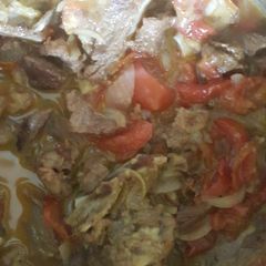 A picture of Boiled beef.