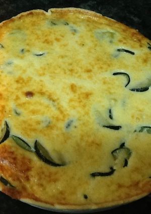 Foto principal de Quiche de calabacín y queso parmesano